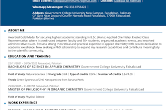 cv and resume making