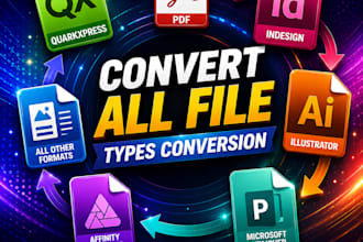 professionally convert all file types and publishing formats