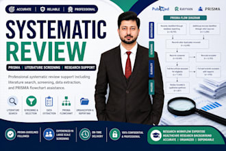 assist in systematic review and prisma screening literature