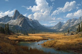 professional realistic digital landscapes for any project