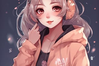 design a anime character