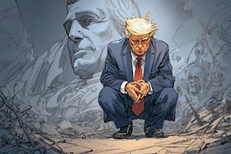 do digital political cartoon for political cartoon