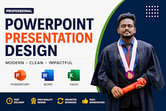 design and format word, excel and powerpoint files
