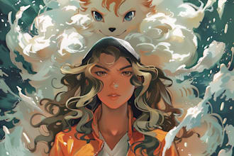 draw your portrait in pokemon anime style