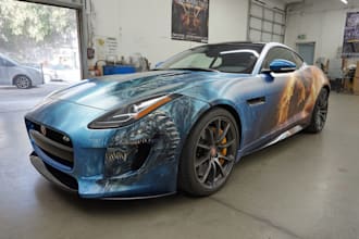 design a custom vehicle wrap, cars, pickups, trailers, etc