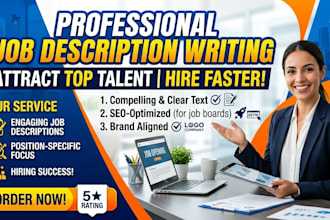 write your job descriptions or job postings
