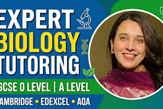 tutor biology for gcse, igcse, olevel, alevel