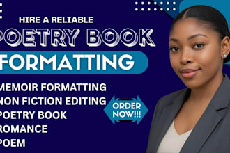 format poetry book prose memoirs book non fiction poem self help romance novel