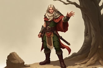illustrate dnd character illustration
