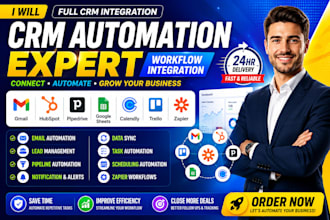 integrate gmail hubspot pipedrive google sheet calendly trello zapier automation