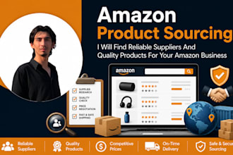 do amazon product sourcing and supplier research
