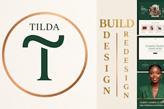design a high end tilda website with zero block and custom animation