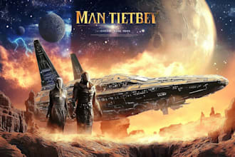 design fantasy, sci fi, horror and dystopian book cover art