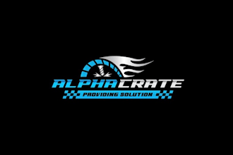 design race car engine precision machining logo