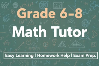 teach igcse math online for grade 6 7 and 8 students