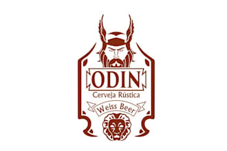 design included creative logo for the rustic brewery