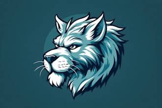 design a professional business mascot logo for you