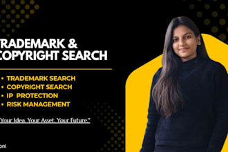 perform trademark search report for india, US and UK