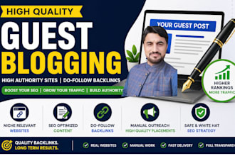 secure niche relevant guest posts for your website