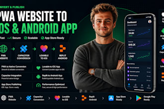 convert pwa website to ios app capacitor lovable to ios app store replit android