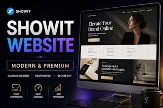 design or redesign your showit website