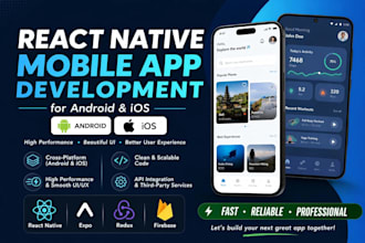 build mobile app development app developer flutter react native ai app creation