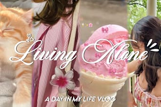 design aesthetic thumbnail for female youtuber