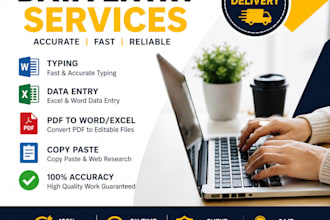 professional typing and copy paste