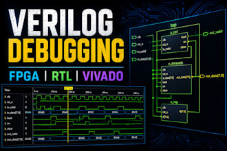 debug and simulate verilog hdl and fpga designs