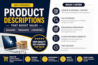 write engaging ecommerce product descriptions