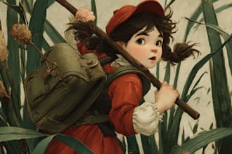 design children book illustration and cover children