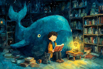 create a custom illustrated book cover