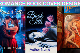 design romance book cover ebook cover fantasy novel romance character cover art