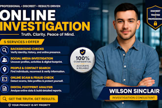 do online investigation digital research  background checks by expert consultant