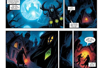 create comic book and custom illustration
