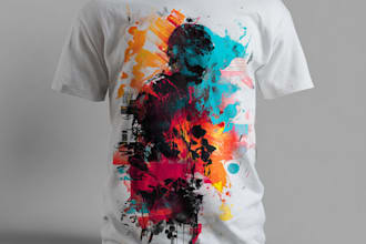 create custom streetwear t shirt design