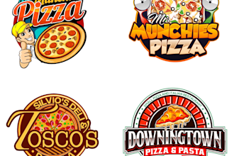 design excellent pizza logo for your company