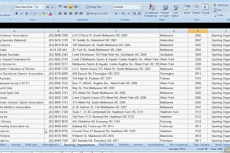 do accurate data entry, excel work and admin support