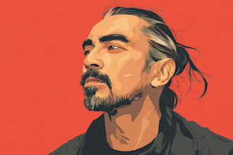 do a vector portrait for you