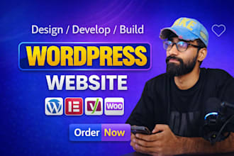 revamp wordpress website, build or rebuild wordpress website, redesign website
