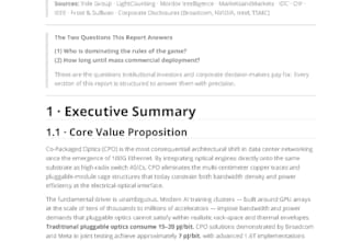 provide cpo industry analysis reports