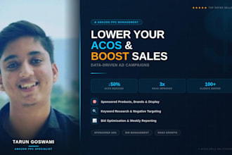 manage amazon PPC campaigns to boost sales and reduce acos