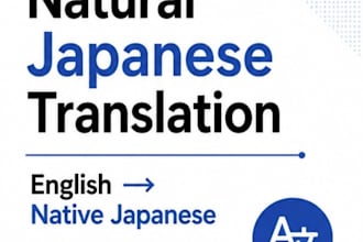 translate english into natural native japanese for content