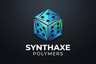 design a modern and creative dice logo for your brand
