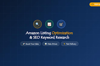 create and optimize amazon product listings
