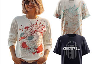 design grunge aesthetic tshirt illustration