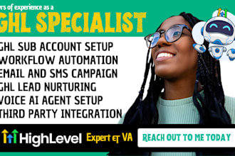 fix gohighlevel automation expert ghl workflow setup gohighlevel pipeline expert