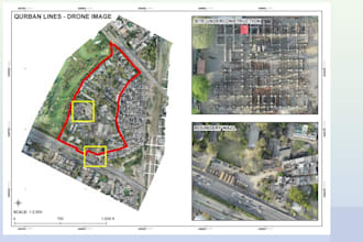 create gis map, geospatial analysis, imagery analysis and create custom gis map