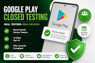 be google play store closed testing tester for 14 days play console