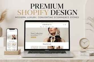 create a premium shopify store